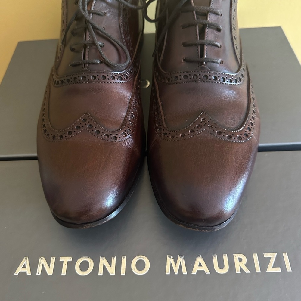 Antonio Maurizi Brown Wingtip Oxford Brogues
